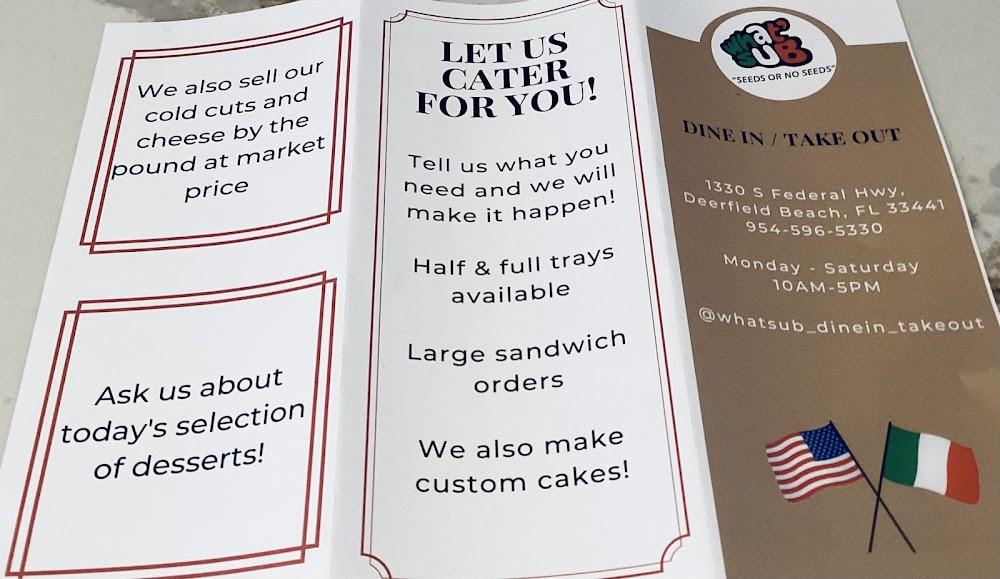 Spadaro Menu image 2